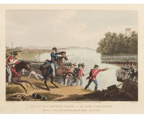 [Orme, Edward]. [Historic, Military &amp; Naval Anecdotes, 1819], 39 hand-coloured aquatint plates only (of 40, lacking Encam