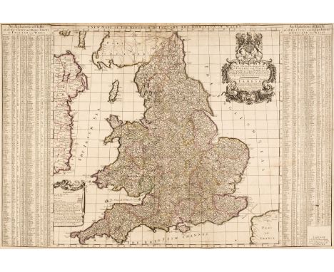 England &amp; Wales. Berry (William). A New Mapp of the Kingdome of England and Wales Containing all the Cities, Market Towns