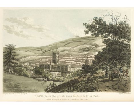 Ibbetson (Julius; Laporte, John &amp; Hassell, John). A Picturesque Guide to Bath, Bristol Hot-Wells, the River Avon, and the