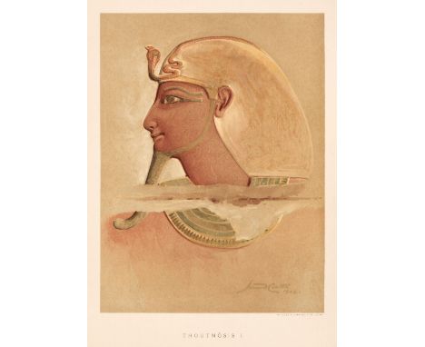Davis (Theodore M.). Theodore M. Davis' Excavations: Biran el Molok, 4 volumes:The Tomb of Thoutmosis IV, 1904; The Tomb of H