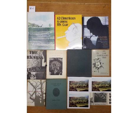 Williams (Jonathan). In England's Green, ( A Garland and a Clyster), San Francisco: The Auerhahn Press, 1962, inscribed by th
