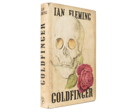 Fleming (Ian). Goldfinger, 1st edition, London: Jonathan Cape, 1959, original publisher's cloth, dust jacket, light spotting 