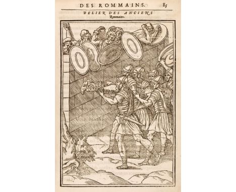 * Du Choul (Guillaume). Discours de la religion des anciens Romains, de la castramentation &amp; discipline militaire d'iceux