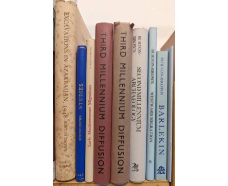 Burton-Brown (Theodore). Studies in third millennium history, 1st ed., 1946, few illustrations to text, occasional light scat
