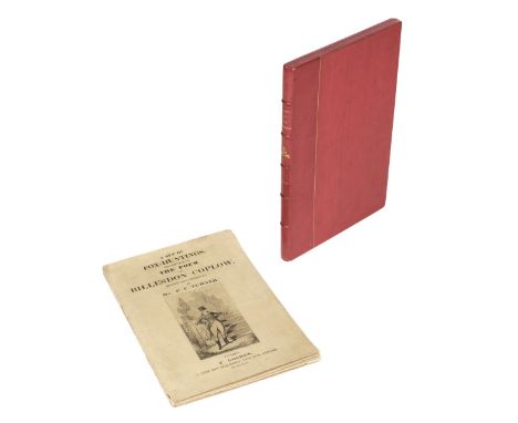 Turner (F. C.). A Set of Fox-Huntings Descriptive of the Poem of Billesdon Coplow, Drawn and Engraved by Mr F. C. Turner, T. 