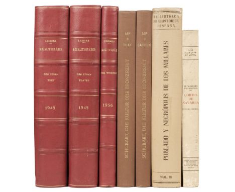 Leisner (Georg &amp; Vera). Die Megalithgraber der Iberischen Halbinse erster teil: Dr Suden, 2 volumes (text/plates), Berlin
