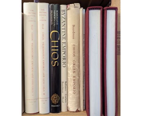 Hood (Sinclair). Excavations in Chios 1938-1955. Prehistoric Emporio and Ayio Gala, 2 volumes (Supplementary Volumes 15 &amp;