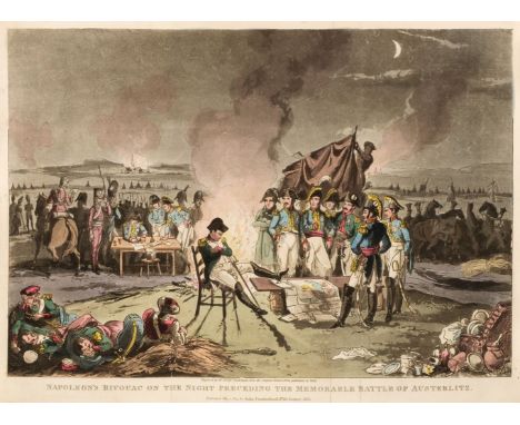 Ireland (William Henry). The Life of Napoleon Bonaparte, 1st edition, 4 volumes, London: John Cumberland, 1823-28, engraved v