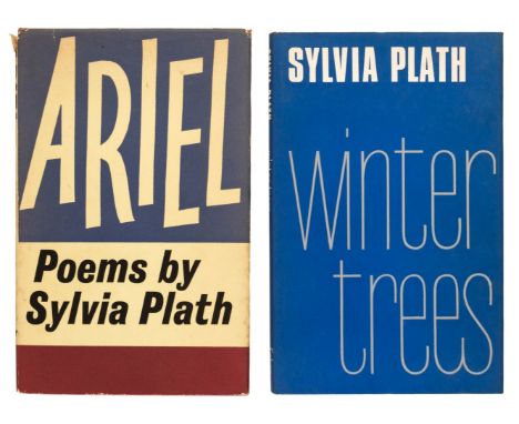 Plath (Sylvia). Ariel, 1st edition, London: Faber, 1965, lightly spotted and toned, original red publisher's cloth, dust jack