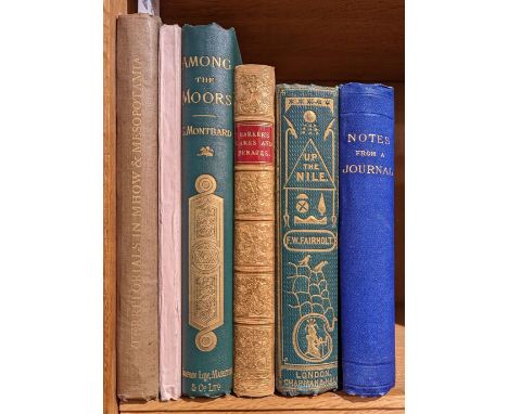 Hodgson (William B.). Notes on Northern Africa, The Sahara and Soudan, 1st edition, New York: Wiley and Putnam, 1844, title c