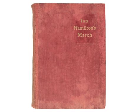 Churchill (Winston Spencer). Ian Hamilton's March, 1st edition, London: Longmans, Green and Co., 1900, portrait frontispiece,