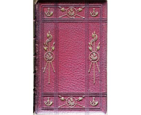 Bindings. 90 volumes of late 19th &amp; early 20th-century leather &amp; cloth bindings, including Lays of the Scottish Caval