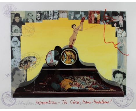 After Anthony Green R.A. (British, b. 1939): 'Resurrection - The Clock: Marie-Madeleine!' screenprint, signed in pencil below
