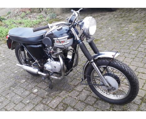 1961 Triumph 5TA  Registration Number: 856 MYC Frame Number: H23907  In the late 1950s Triumph took to the direction of unita