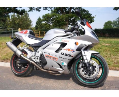 2003 Triumph Daytona 955i&nbsp;  Registration Number: YE03 WNS Frame Number: SMTTE520V12141172  - ex-Nick Jefferies Isle of M