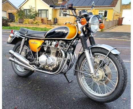 1972&nbsp;Honda&nbsp;CB500 Four&nbsp;&nbsp;  Registration Number: BMV 352K Frame Number: CB500-1034507  - Original, low milea