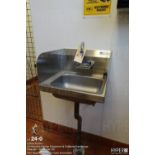 John Boos wall-mount stainless steel hand sink