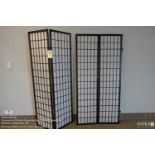 Decorative oriental screen