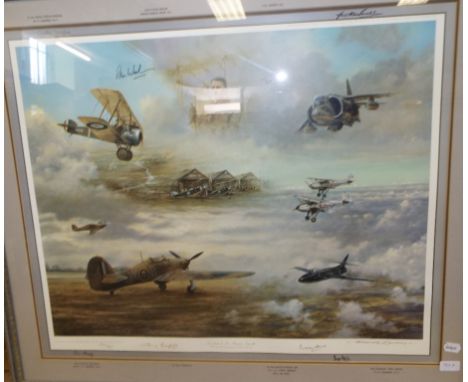 EXTRA LOT: A Roderick Lovesey limited edition print, a Tribute to Sir Thomas Sopwith, 300/850, this issue is one of only two 