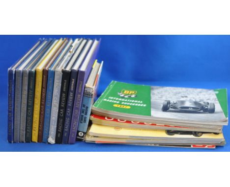 Motor Sport Racing Car Review 1949-1953, 1955 x 2, and 1956, BP and Shell achievements and successes brochures and other moto