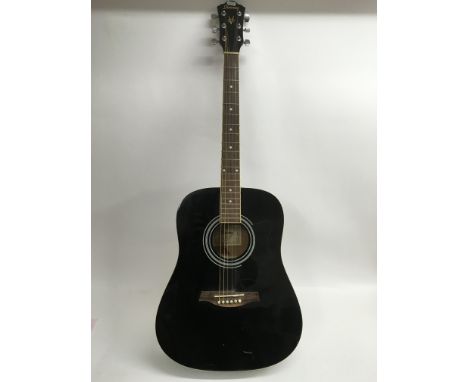 An Ibanez acoustic guitar model no. V50NJP-BK.