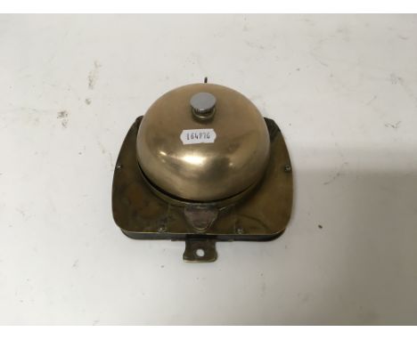 Vintage brass boxing bell.