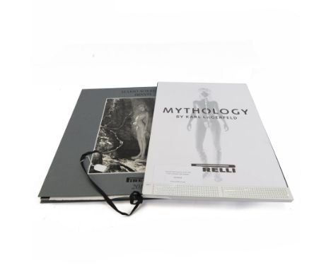 Two Pirelli calendars, 2011 Mythology by Karl Lagerfield and 2012 Swoon by Mario Sorrenti