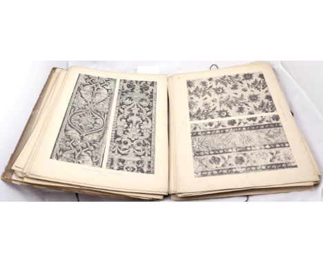 A Hardback Volume of La Collection Besselievre Etoffes et Broderies du XVe au XVIIIe Siecles, preface by M Paul Cornu, 1912 P