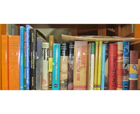 Railway interest books (collection) including The Treatise on the Steam Engine 1827 reprint by Farey (2vols) GWR Cubing Table