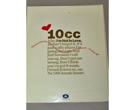 Collection of 10cc - 7 albums, 4 CDs plus a signed (Eric Stewart &amp; Graham Gouldman) 1995 acoustic CD of I'm Not in Love a