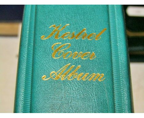 Kestrel cover Album containing over 100 First Day decorated envelopes, cancelled either at the House of Lords of the house of