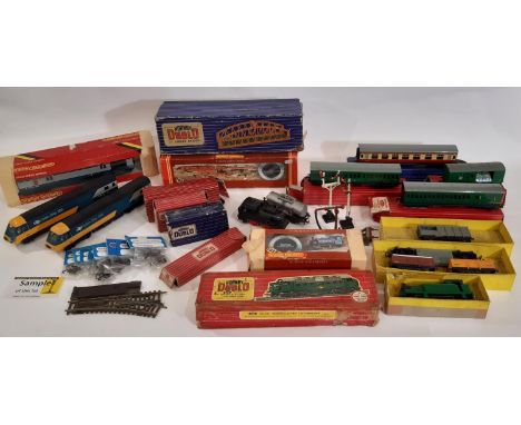 Collection of 00 gauge Hornby rail models from 1960's/70's, most in original boxes  including Diesel Locomotive 2232, Caledon