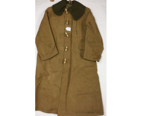 WW2 British Army "Coats, Kapok". Size No.1. Dated 1942. Maker marked "Denham (1933) Ltd".