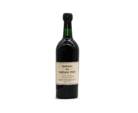 Sandeman, Vintage Port, 1966 (1)LN.Some soiling and scuffs to label.