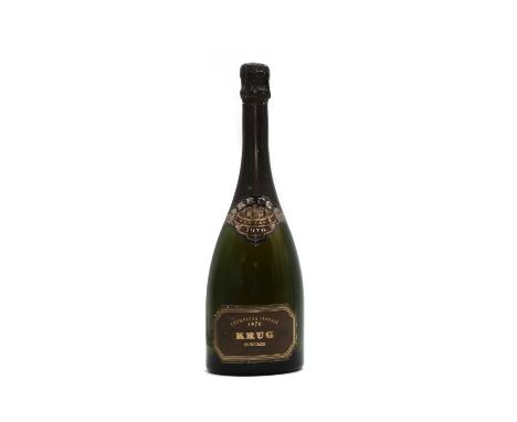 Krug, Reims, 1976 (1)Light nicks to foil and label. 