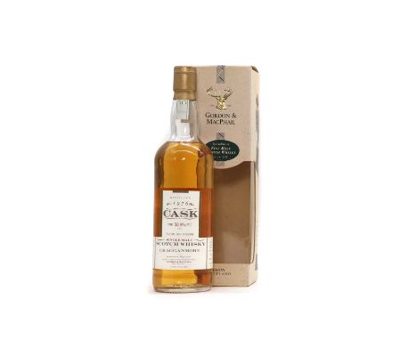 Gordon &amp; MacPhail, Single Malt Scotch Whisky, Cragganmore, cask, distilled 1976, bottled October 1993, 53.8% volume, 70cl