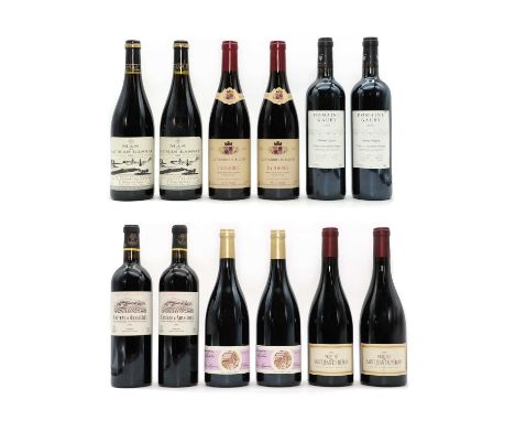 Languedoc First Growth Case, 2006 comprising two each: Mas de Daumas Gassac; Domaine Gauby; Les Bastides d'Alquier, Faugeres;