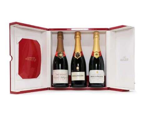 Bollinger, Ay, Special Cuvee 100th Anniversary, Non-Vintage Champagne (3, presentation box)