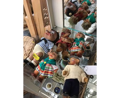 Vintage Steiff toy, windup toy and other tops