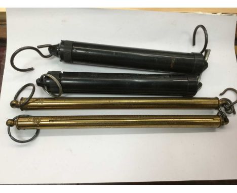 Four Vintage Salter Drop scales