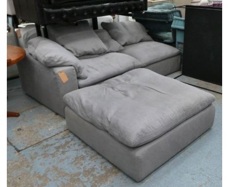 ANDREW MARTIN TRUMAN SECTIONAL SOFA, 220cm x 220cm x 70cm approx . 