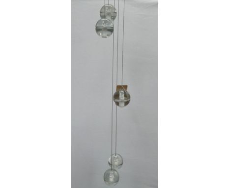 BOCCI 14.5 GLASS PENDANT LIGHT BY OMER ARBEL, 155cm Drop approx. 