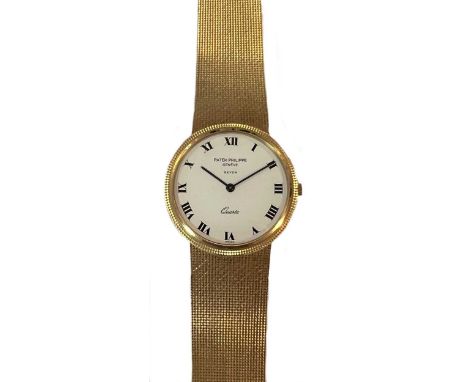 Patek Philippe for Beyer, Zürich - An 18ct gold 'Calatrava' wristwatch, circa 1984, model number 3744-1, serial number 150031