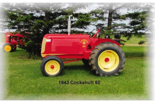 1943 Cockshutt 60 tractor. S/N# 410933.