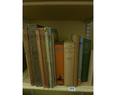 A collection of books on photography including The Barnet Book of Photography 1920 with Camera and Rucksack in the Oberland &