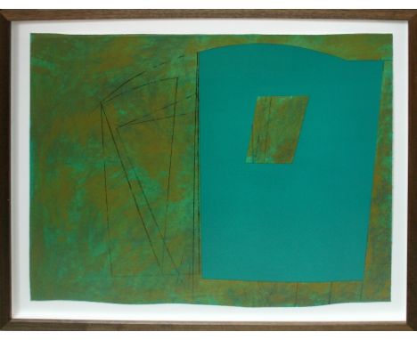 Yoshishige Furukawa Sound 4 lithograph 3 of 40 signed 74 x 89 cm framed   On show at the Curwen Gallery Yoshishige Furukawa, 