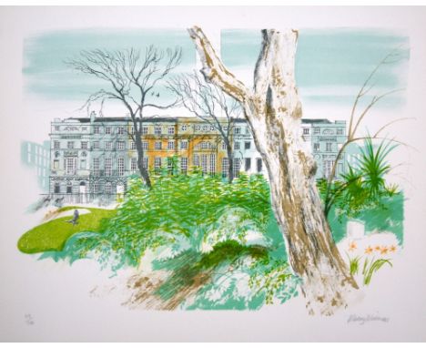 Albany Wiseman Fitzroy Square lithograph 99 of 100 signed 51 x 64 cm unframed On show at the Curwen Gallery  RRP £ 175