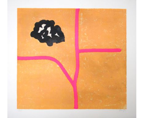 Prunella Clough Plastic Rose lithograph archive of 50 signed 54 x 58 cm unframed On show at the Curwen Gallery  RRP £ 750