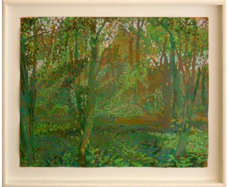 Mark Cazalet Summer Light pastels  signed 63 x 77 cm framed   On show at the Curwen Gallery  RRP £ 1200