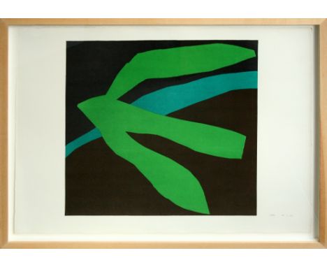 Philip Sutton Samoa 1966 lithograph 114 of 150 signed 66 x 86 cm framed   On show at the Curwen Gallery  RRP £ 330